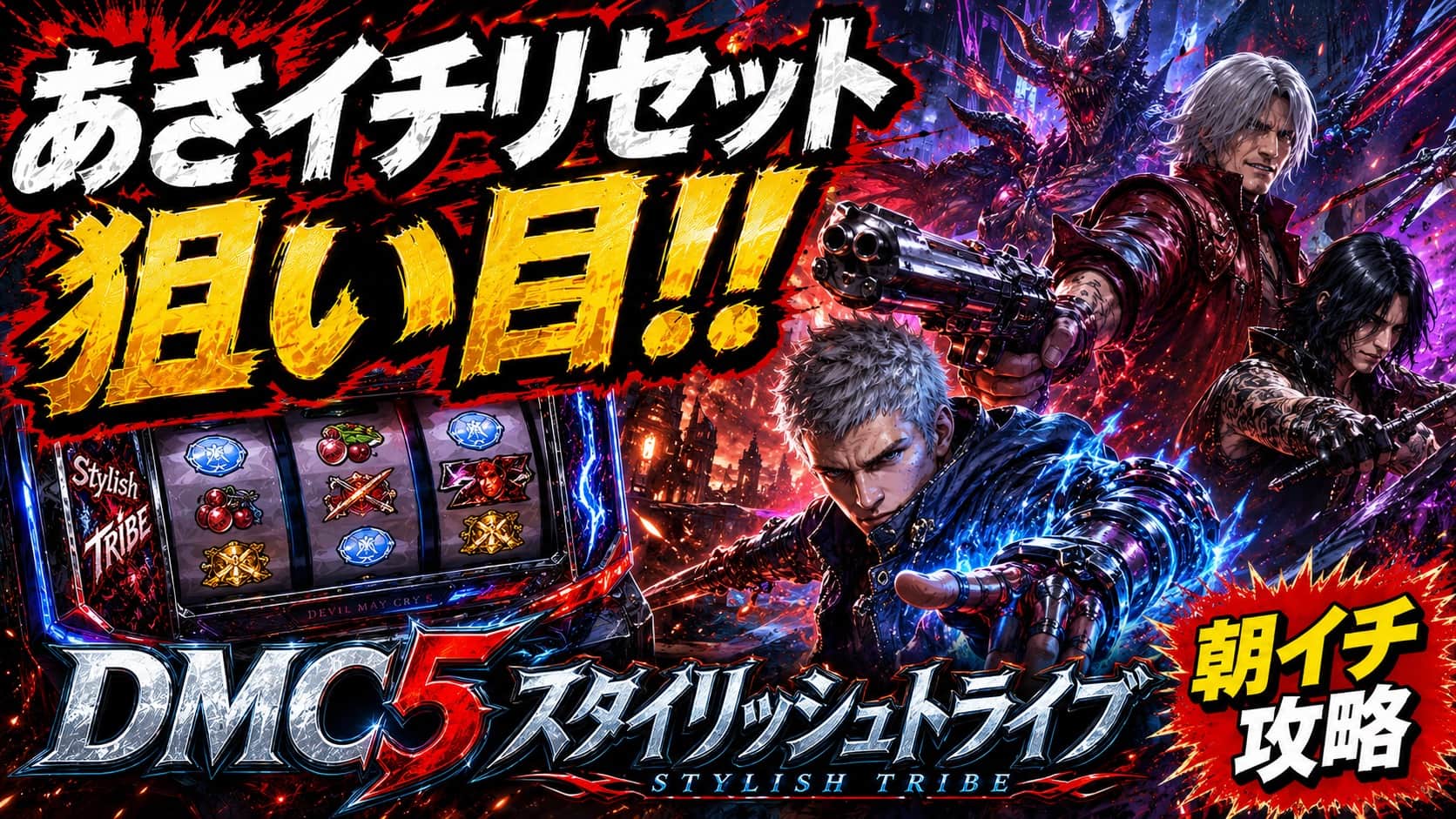スマスロ デビル メイ クライ5 スタイリッシュトライブ