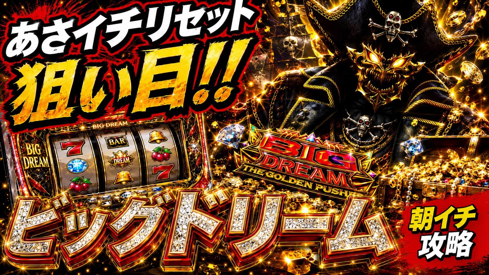 スマスロ ビッグドリーム THE GOLDEN PUSHER