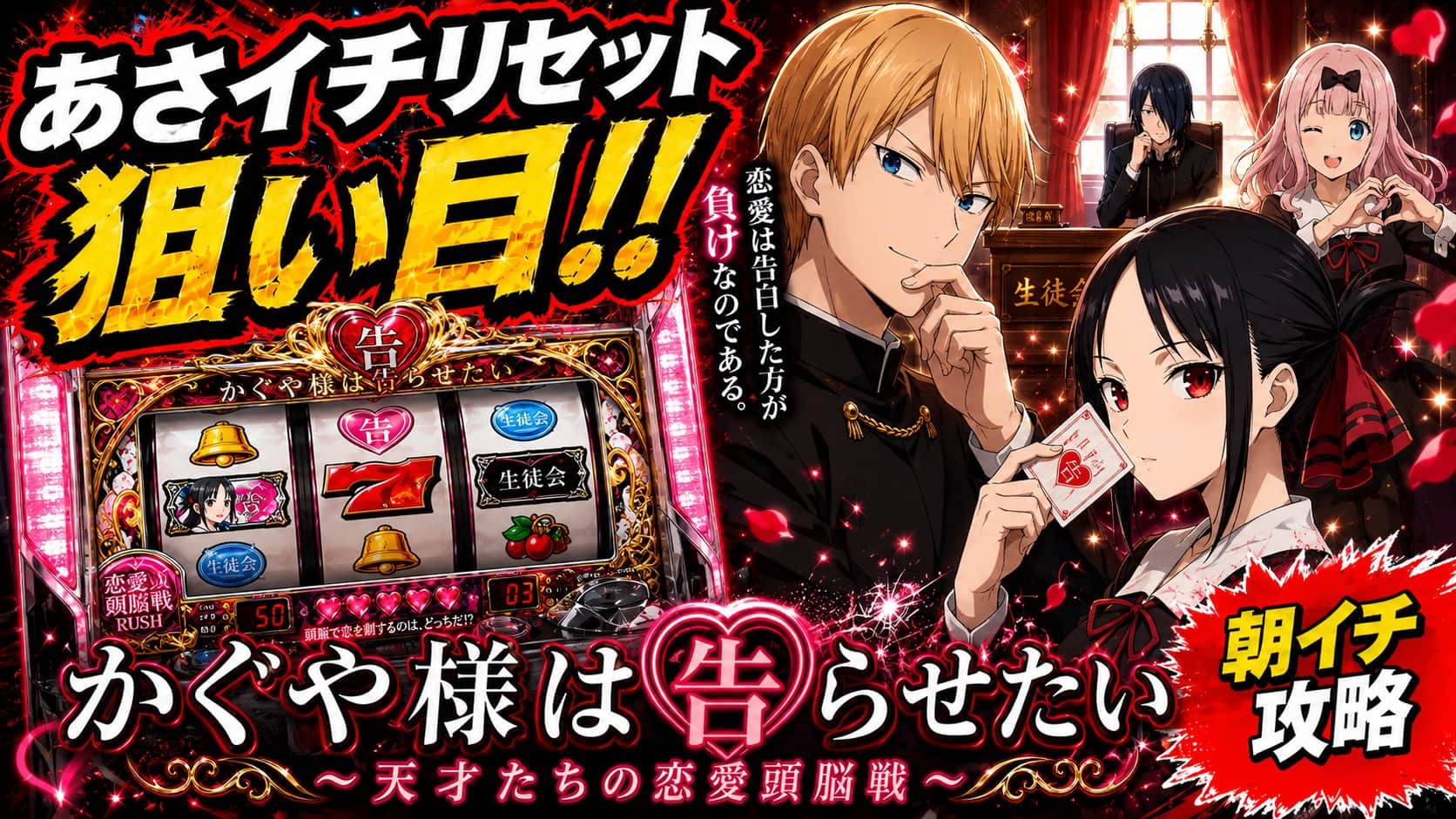 パチスロ かぐや様は告らせたい